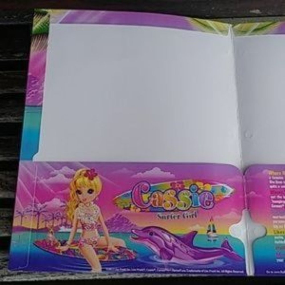 Lisa Frank Cassie School Folder - Picture 6 of 6